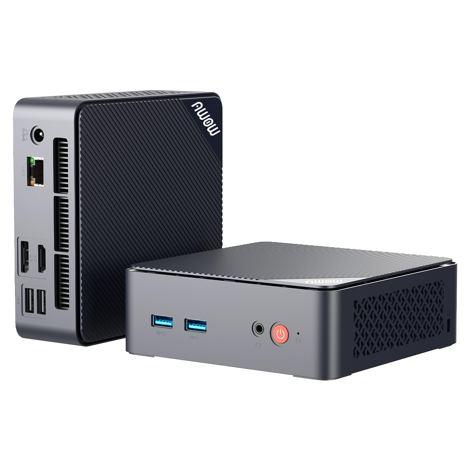 AWOW Mini PC Wi-11 Pro Gen12 para Usuarios en Casa y Trabajo 4K@60Hz HDMI DP 512GB SSD