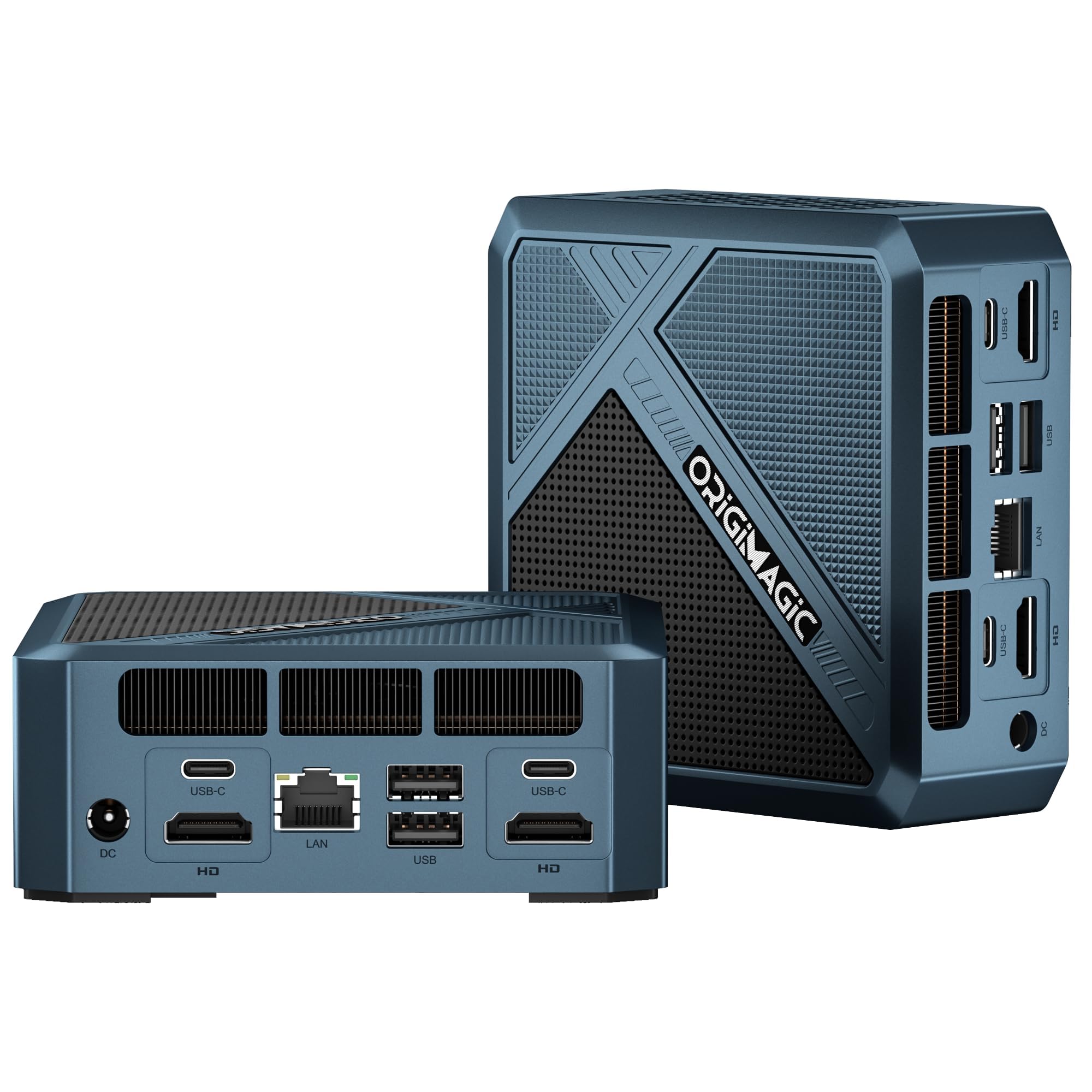 N1 Lite Mini PC, Ryzen 7 5700U 4,3 GHz, 32G RAM 3200Mhz 1TB M.2 NVME, HDMI |0/Type-C, WiFi 6, USB-C LAN, Descárgate Ahor